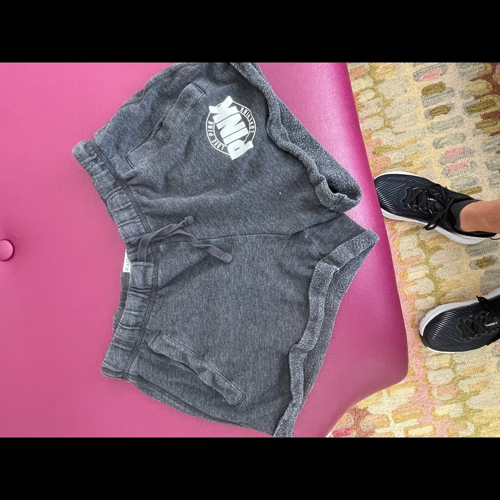 VS Pink Terry shorts - gray xsmall